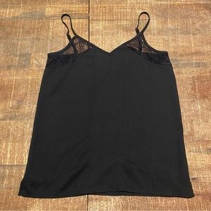 Brandy Melville Womens Small Black tank-top Sleek Preppy blouse